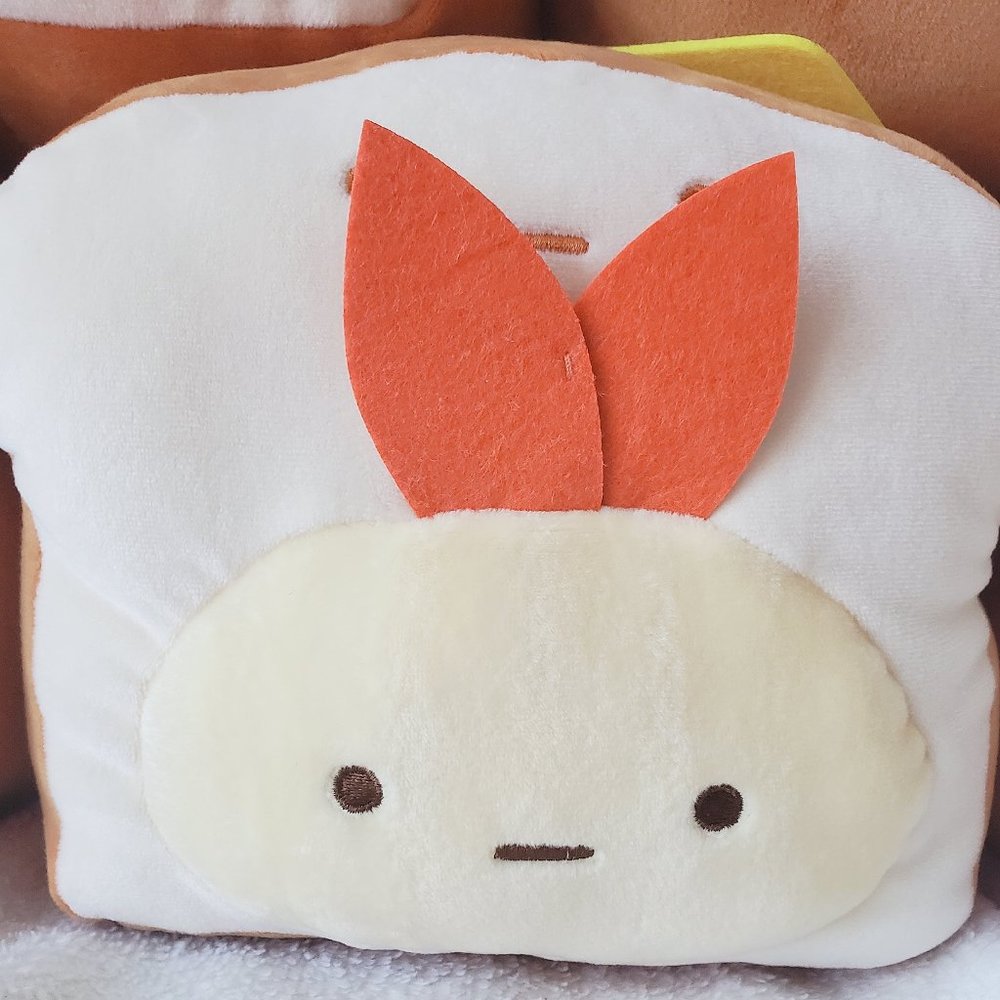 Sumikkogurashi - Bread Classroom - Squishy Mochi Plush (EBI FRY)